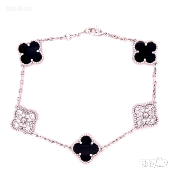 Златна мъжка гривна Cleef 12,34гр. 22,0см. 14кр. проба:585 модел:33328-1, снимка 1