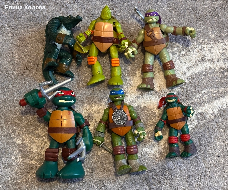 Viacom колекция големи интерактивни Костенурките Нинджа, снимка 1