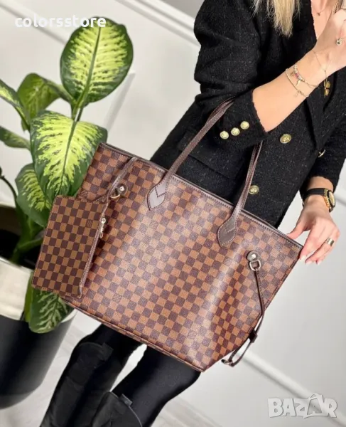 Чанта Louis Vuitton Neverfull-SG48de, снимка 1