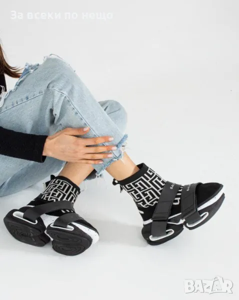 Balmain Дамски Маратонки Тип Чорап🔝Дамски Спортни Обувки Тип Чорап Белмейн Код P60, снимка 1