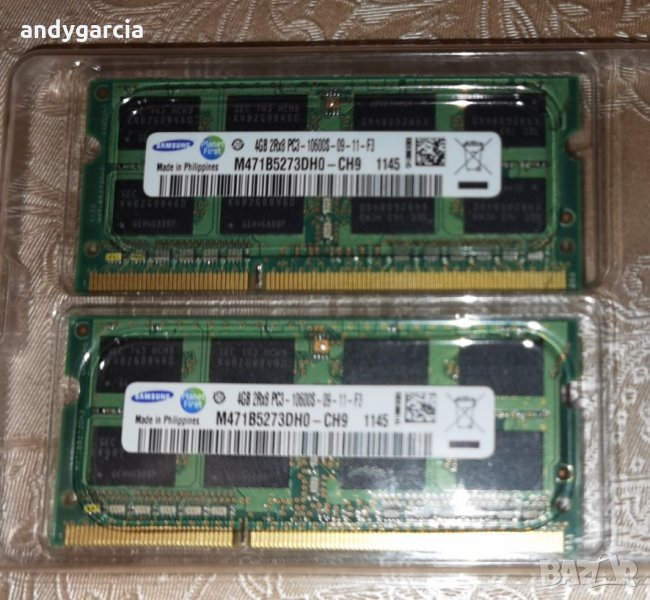 8GB KIT 1600mhz DDR3L RAM/рам памет за лаптоп, sodimm, laptop , снимка 1