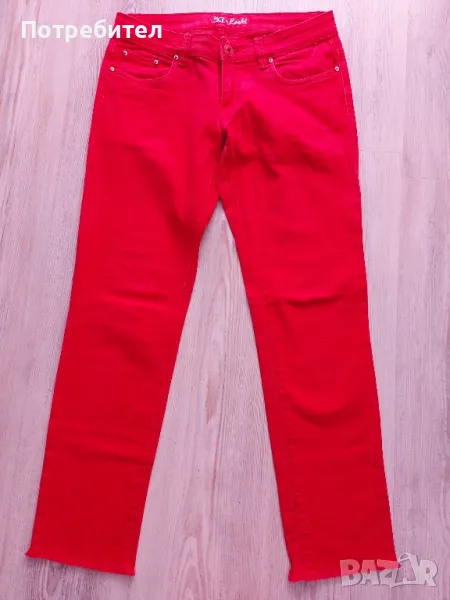 Дамски дънки с ниска талия М-L, снимка 1