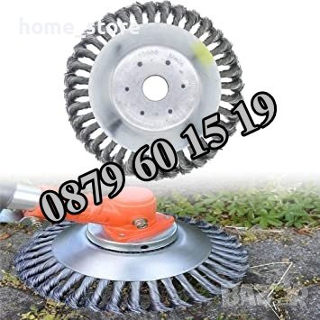 Tелена четка за тример 150 мм или 200 мм, универсална, снимка 1