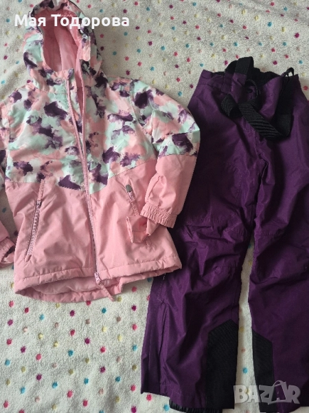 зимен комплект за момиче 122-128 размер , снимка 1