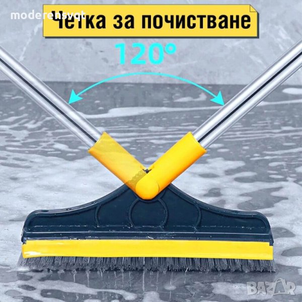 Четка за почистване 2в1 за банята и дома, снимка 1