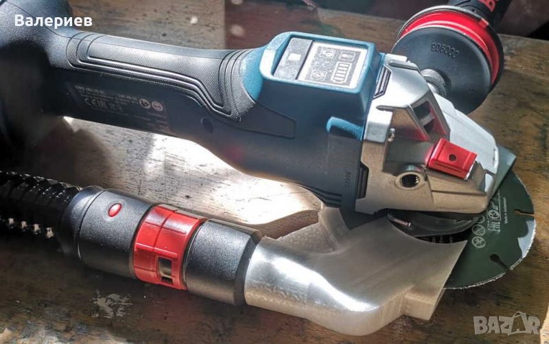 Прахоуловител за ъглошлайф Bosch GWS 18V-15, снимка 1