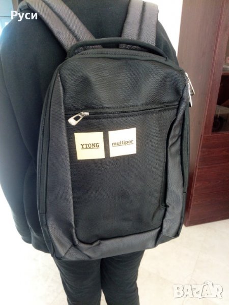 Здрава раница за лаптоп 17 ", снимка 1