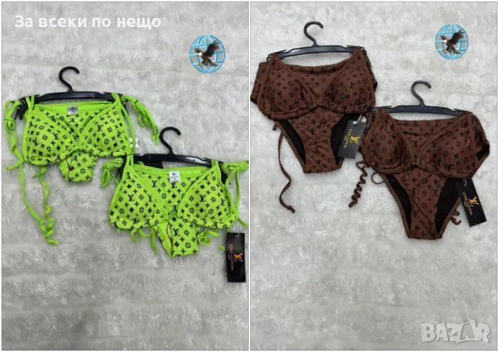 Louis Vuitton Дамски Бански С 2 Части👙Дамски Бански С Две Части Луис Витон 👙2 Цвята👙 Код D2300, снимка 1