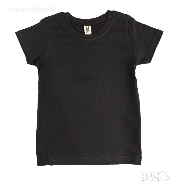 Нова детска тениска в черен цвят , снимка 1
