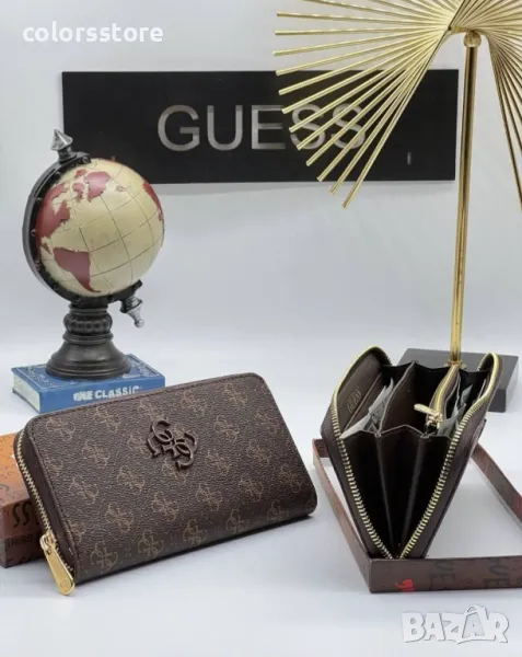 Кафяво портмоне Guess-VL101, снимка 1