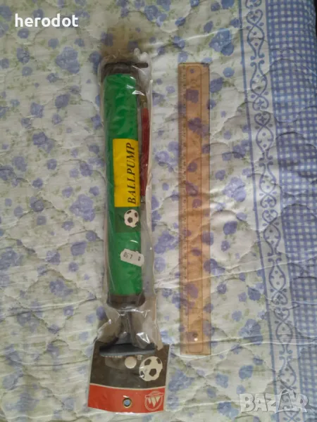 ръчна помпа за топка, колело    - 30 см, снимка 1