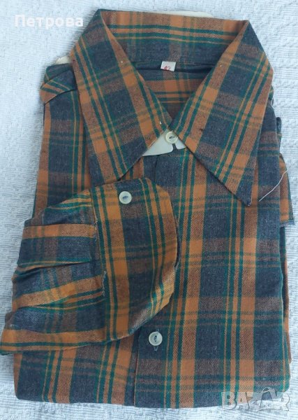 Нова мъжка риза с дълъг ръкав - подходящ подарък за НГ, снимка 1