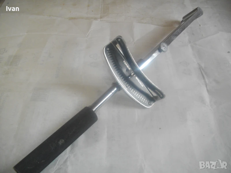 0-280Nm Made in USA ГОЛЯМ КАМИОНАДЖИЙСКИ РЪЧЕН ДИНАМОМЕТРИЧЕН КЛЮЧ МАНОСКОП 4кг САЩ ОРИГИНАЛЕН 3/8 , снимка 1