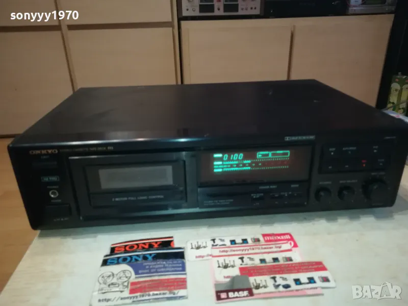 ONKYO TA-2820 DECK WITH ACCUBIAS-MADE IN JAPAN-ВНОС GERMANY 1602251837, снимка 1