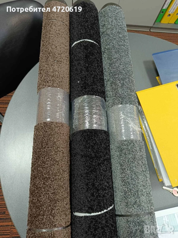 Изтривалки - мокетни килимчета с гумена основа , снимка 1