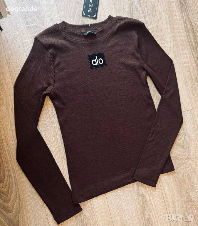 Дамска блуза Alo ситен рипс, снимка 1