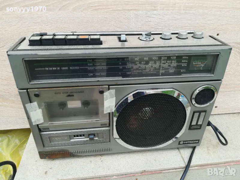 hitachi-стар касетофон 2204251438, снимка 1