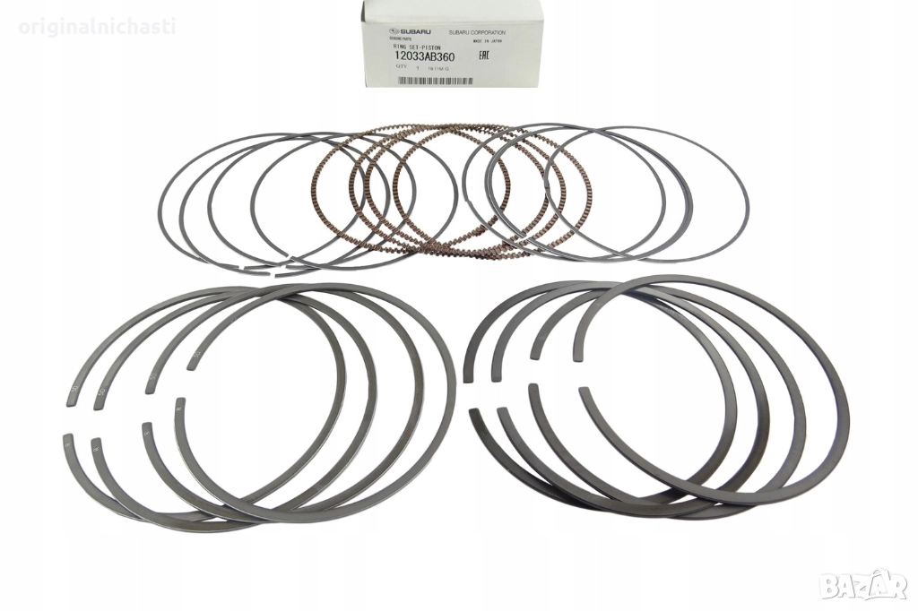 Сегменти комплект 0.50 за СУБАРУ ФОРЕСТЪР ИМПРЕЗА ЛЕГАСИ АУТБЕК SUBARU 12033AB360 12033-AB360 OEM, снимка 1