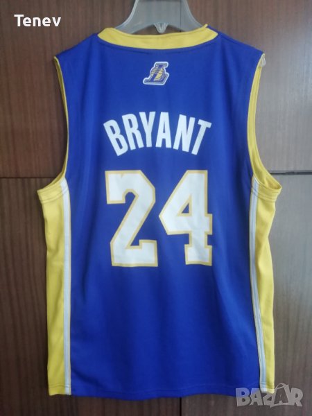 LA Lakers #24 Kobe Bryant Adidas лилав потник Лейкърс размер S Los Angeles Jersey Коби Брайънт NBA , снимка 1