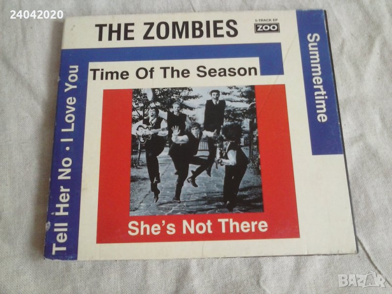 The Zombies ‎– The Time Of The Season оригинален диск, снимка 1