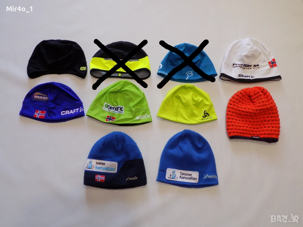 зимни шапки craft odlo swix phenix bjorn dahle gore reusch оригинал туризъм планина ски сноуборд, снимка 1