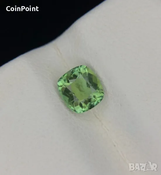 Зелен Турмалин с документи, снимка 1