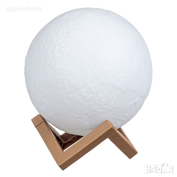 Лампа настолна Нощна лампа "Лунен пейзаж" Digital One SP00459 С овлажнител на въздуха 3D, снимка 1