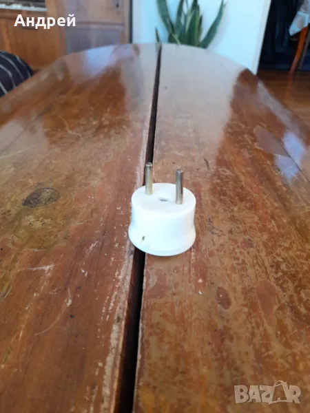 Стар електрически щепсел #9, снимка 1