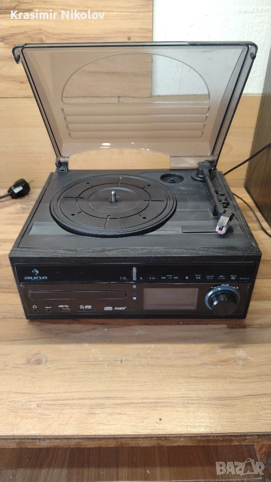 Уредба с грамофон AUNA. , снимка 1
