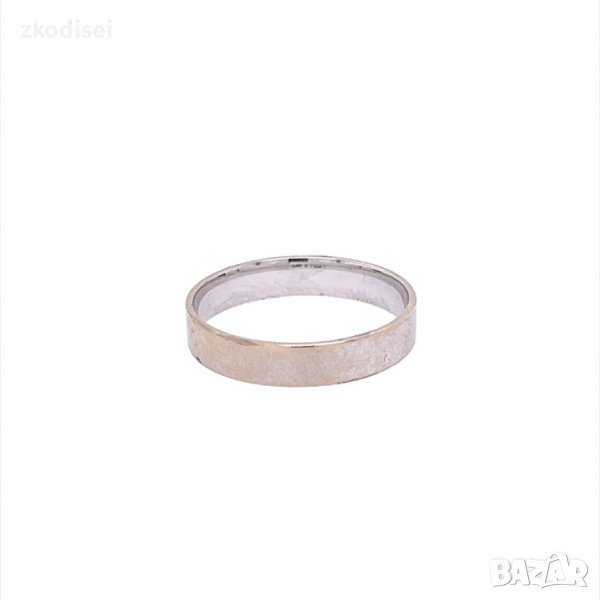 Златен пръстен брачна халка 1,81гр. размер:51 14кр. проба:585 модел:20535-5, снимка 1