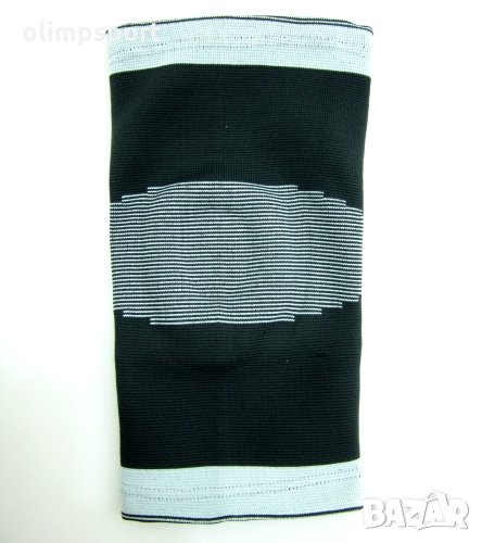 Наколенка със силиконов пръстен на капачката нова. Предназначена за предпазване и укрепване на колен, снимка 1