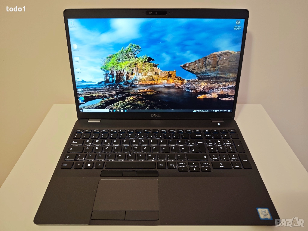 Dell Latitude 5500 FHD IPS i5-8365U/256GB/8GB/4G модем, снимка 1
