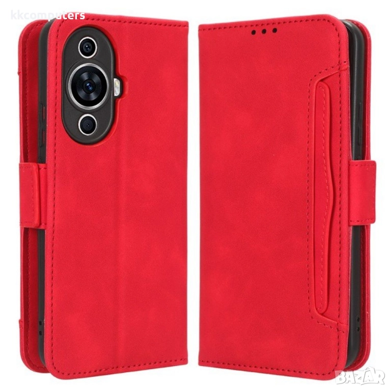 Huawei nova 11 / nova 12s 4G / nova 12 Lite 4G Magnetic Wallet Кожен Калъф и Протектор, снимка 1