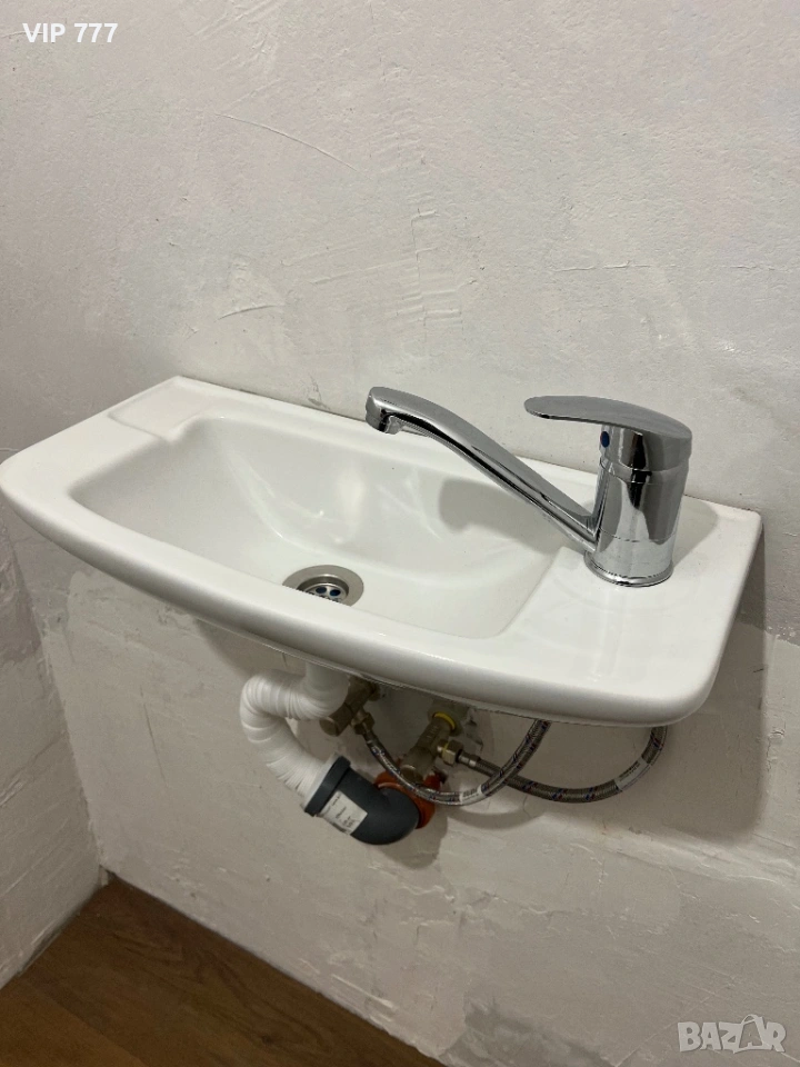 Водопровод,Малка мивка; с батерията и всичко  налично, снимка 1
