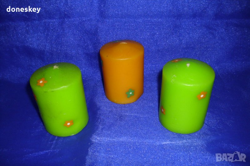 Свещи цилиндрични, снимка 1