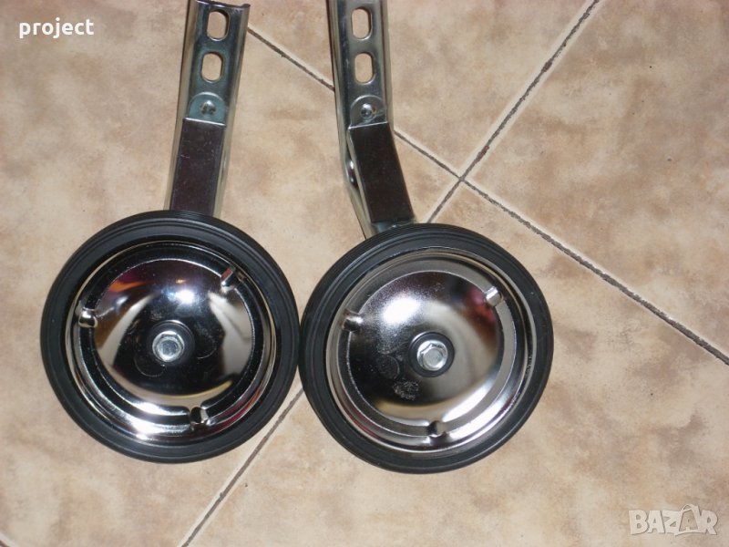 Метални Помощни колела НОВИ за велосипед,колело от 12 до 20 цола.Много здрави и надеждни., снимка 1