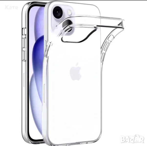 Прозрачен калъф за Iphone 16 pro, снимка 1