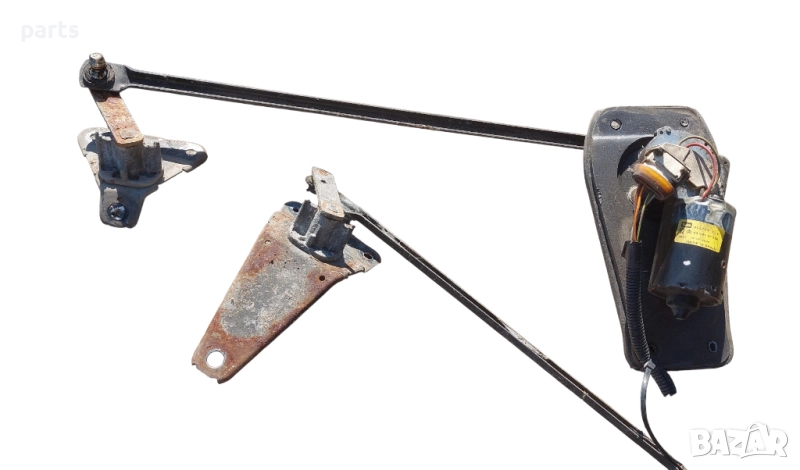 Моторче и Механизъм Предни Чистачки Пежо Партнер - Ситроен Берлинго - Valeo 404701 - 9642127580, снимка 1