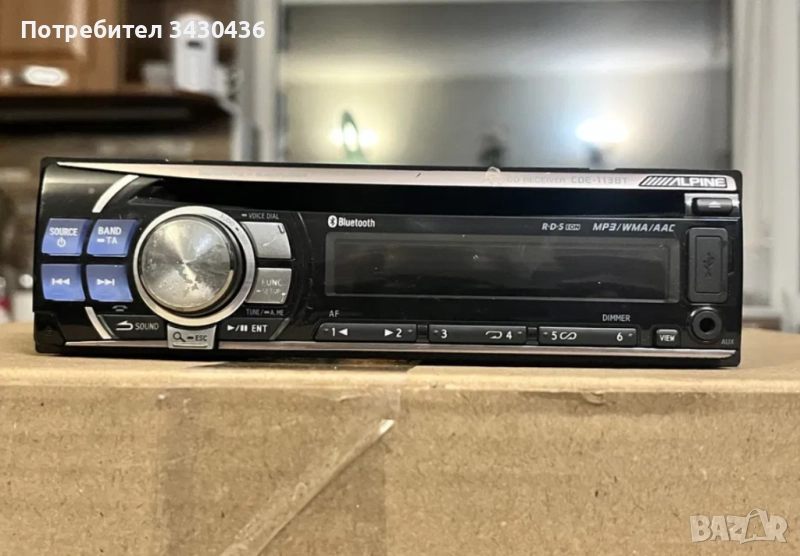 Авто СД Alpine 113 BT , снимка 1