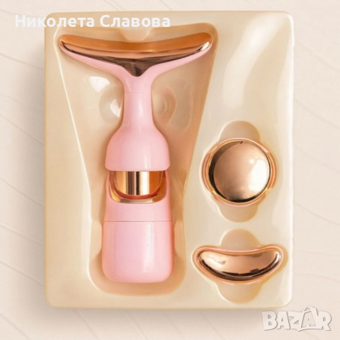 Лифтинг масажар 3в1 против бръчки,стяга и подмладява кожата, снимка 3 - Масажори - 52528513