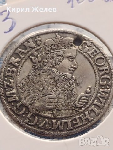Сребърна монета Орт 1622г. Георг Вилхелм Кьониксберг Източна Прусия 13653, снимка 2 - Нумизматика и бонистика - 43000576