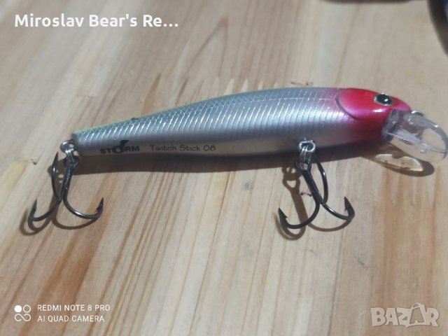 Воблер Storm Twich Stick 08 - 8см , снимка 2 - Такъми - 32379304