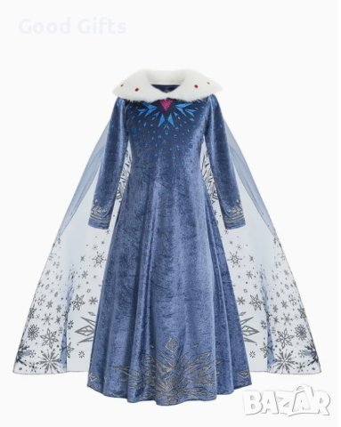 Детска рокля на Елза Замръзналото кралство