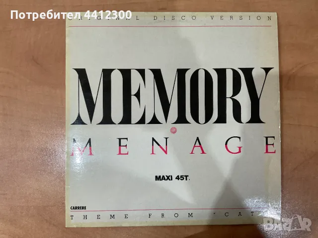 Грамофонна плоча 12”, снимка 1