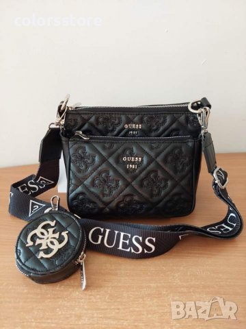 Черна чанта Guess код SG249, снимка 2 - Чанти - 40082615