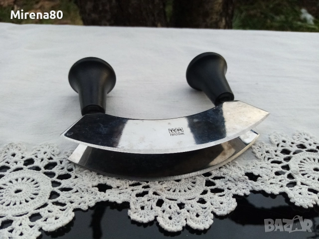 Немски двоен нож за подправки, снимка 3 - Ножове - 52959291