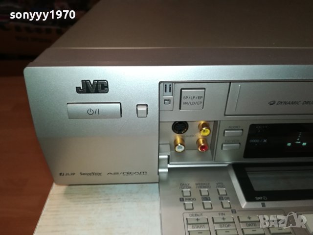 *JVC HR-S9700EU SUPER VHS ET VIDEO-ВНОС SWISS LK1ED1311231725, снимка 3 - Плейъри, домашно кино, прожектори - 42975536