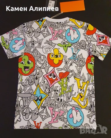 Louis Vitton - Мъжки тениски - Първокласно качество -Последни бройки, снимка 4 - Тениски - 50813583