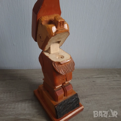 Стара дървена орехотрошачка, снимка 4 - Антикварни и старинни предмети - 52641113