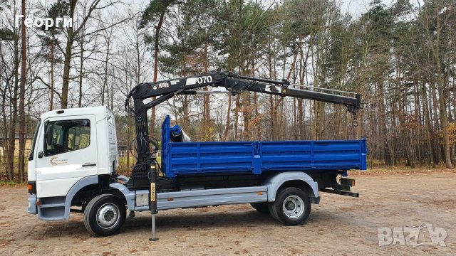 Мерцедес самосвал с кран, снимка 3 - Камиони - 34931712